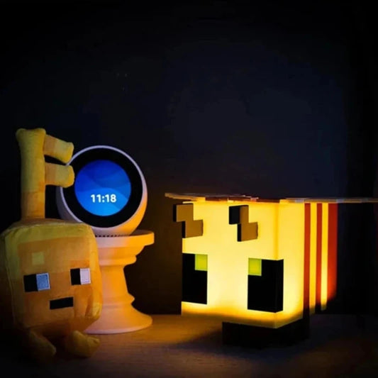 Mincraft Bee Night Light